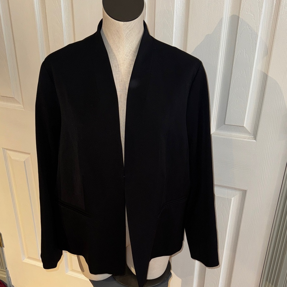 Womens‎ J. Crew Classic Black Blazer size 22